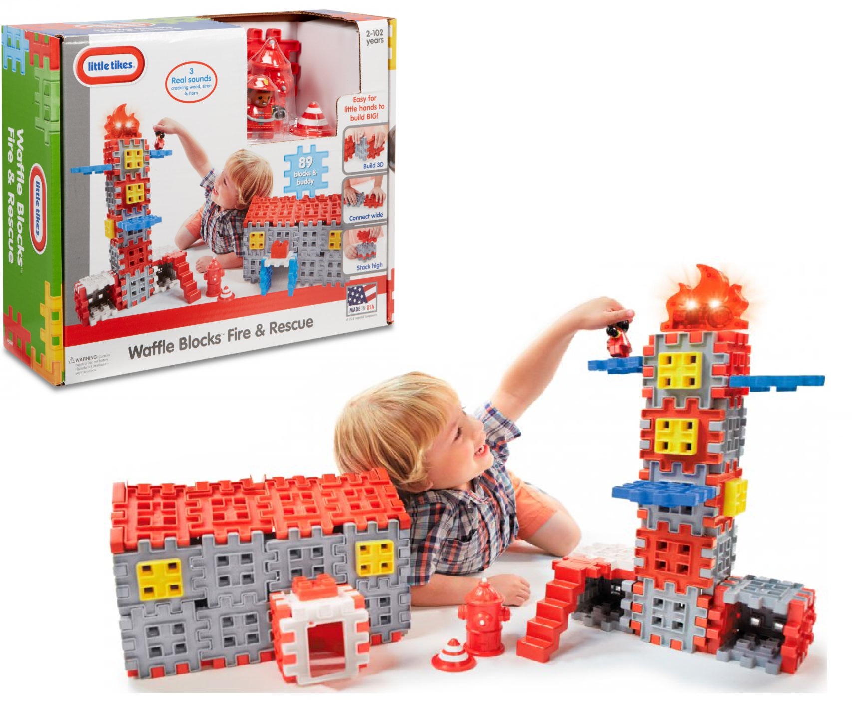 Little tikes cheap interlocking blocks