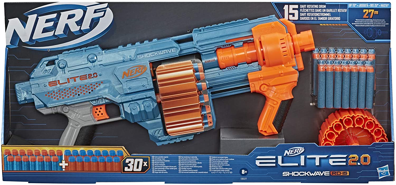 اسباب بازی فقط توی توی | TOY TOY - تفنگ نرف Nerf مدل Shockwave RD-15