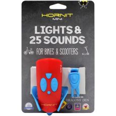 بوق و چراغ قوه هورنت Hornit با 25 افکت صوتی مدل قرمز آبی, تنوع: 5353BURE-Red/blue, image 