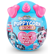 عروسک سورپرایزی رینبوکورنز RainBocoRns سری Puppycorn Rescue با شاخ و گوش های صورتی, تنوع: 9261-Pink, image 