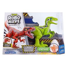 رپتور روبو الایو Robo Alive مدل سبز, تنوع: 25289-Green Rampaging Raptor, image 