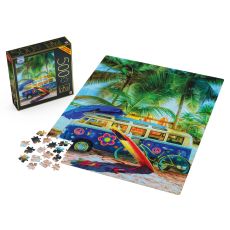 پازل 500 تکه Spin Master مدل کارناوال ساحلی, تنوع: 6056441-Carnaval, image 3