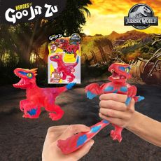 عروسک فشاری گو جیت زو Goo Jit Zu سری Jurassic World مدل Pyroraptor, image 7
