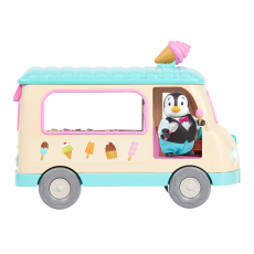 ماشین بستنی فروشی اسکوپز عروسک های خانواده Li'l Woodzeez, image 6