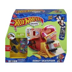 پیست اسکیت انگشتی Hot Wheels مدل Donut Skatepark, تنوع: HGT91-Donut, image 4