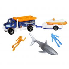 پک تریلر و کامیون Match Box سری Hitch and Haul مدل Ocean Rescue, تنوع: H1235-Ocean Rescue, image 2