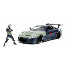 ماشین فلزی مزدا RX-7 1993 به همراه فیگور کاکاشی هاتاکه با مقیاس 1:24, تنوع: Kakashi Hatake-253255055, image 11