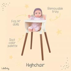 صندلی غذای عروسک 35 سانتی LullaBaby, image 4