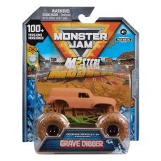 پک تکی ماشین Monster Jam گلی با مقیاس 1:64 مدل Grave Digger, image 