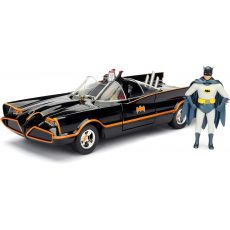 ماشین فلزی بتموبیل ساختنی Batman Classic TV Series با مقیاس 1:24 به همراه فیگور بتمن, تنوع: 253213000-Batmobile, image 2