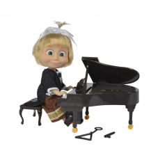 ست عروسک موزیکال ماشا با پیانو, image 