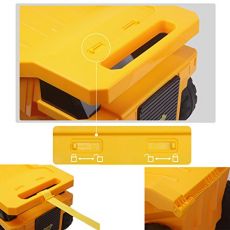 چمدان کامیون تراک – زرد, image 3