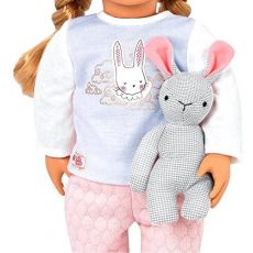 عروسک 46 سانتی OG مدل Jovie با بچه خرگوش, image 3