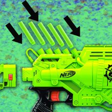 تفنگ نرف Nerf مدل Ghoulgrinder Blaster, image 4