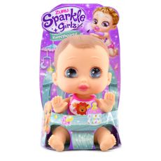 عروسک نوزاد 15 سانتی Sparkle Sweet Hearts (با پیشبند شیر), image 