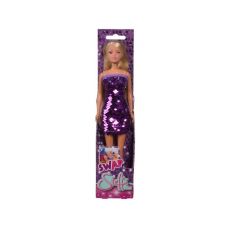 عروسک 29 سانتی Steffi Love با لباس پولکی بنفش, تنوع: 105733366-Swap Fashion Purple, image 3