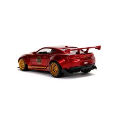 ماشین فلزی مارول اونجرز مدل مرد آهنی با مقیاس 1:32, تنوع: 253222005-Iron Man Chevy Camaro, image 3
