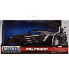 ماشین فلزی لیکان هایپراسپورت پلنگ سیاه با مقیاس 1:32, تنوع: 253222005-Black Panther Lykan, image 6
