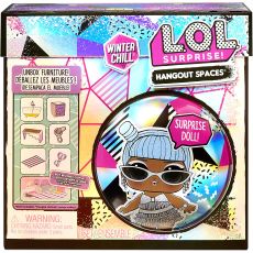 عروسک LOL Surprise سری Hang out Spaces Winter Chill مدل Ice Doll, image 