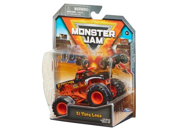 پک تکی ماشین Monster Jam با مقیاس 1:64 مدل El Toro Loco, image 5