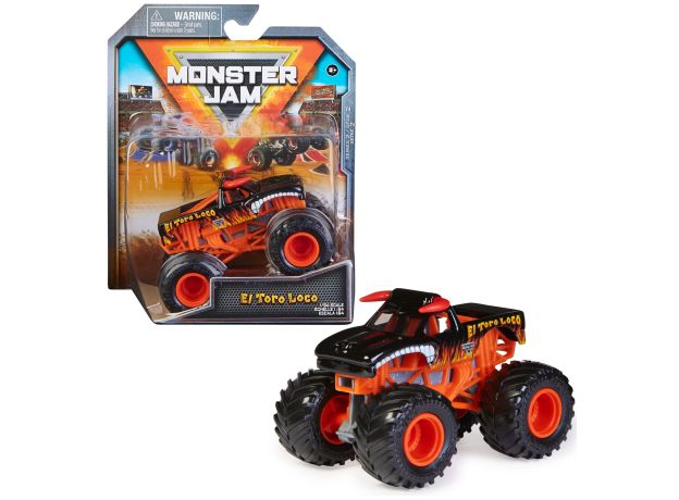 پک تکی ماشین Monster Jam با مقیاس 1:64 مدل El Toro Loco, image 