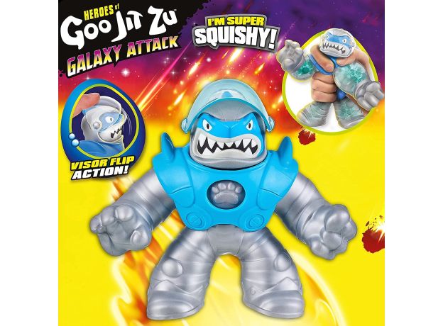 عروسک فشاری گو جیت زو Goo Jit Zu سری Galaxy Attack مدل Astro Thrash, image 6