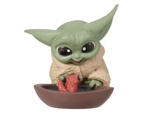 فیگور 5 سانتی بیبی یودا Baby Yoda همراه با کاسه سوپ, image 2