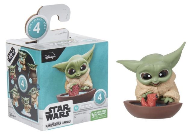 فیگور 5 سانتی بیبی یودا Baby Yoda همراه با کاسه سوپ, image 