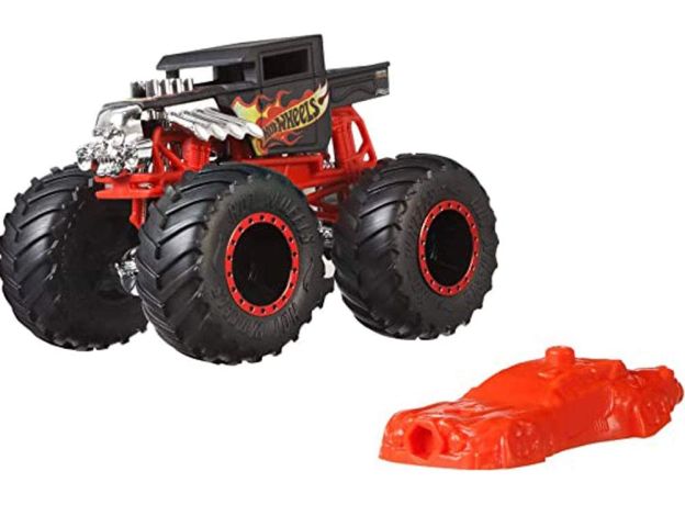 پک تکی ماشین Hot Wheels سری Monster Truck مدل Bone shaker, image 3