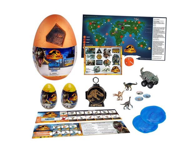 تخم داینو سورپرایزی Jurassic World مدل Mega Egg, image 2