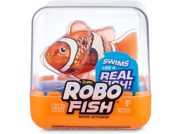 ماهی کوچولوی نارنجی رباتیک روبو فیش Robo Fish, image 