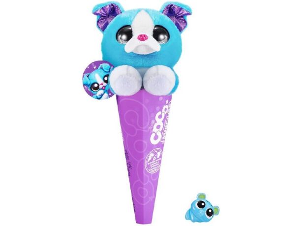 پونچو عروسک قیفی هاپو آبی Coco Cones, image 