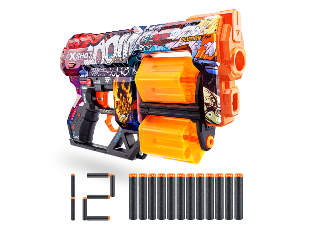 تفنگ ایکس شات X-Shot سری Skins مدل Dread Boom, تنوع: 36517-Dread Dart Blaster, image 7