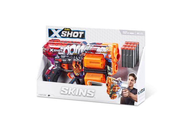 تفنگ ایکس شات X-Shot سری Skins مدل Dread Boom, تنوع: 36517-Dread Dart Blaster, image 10