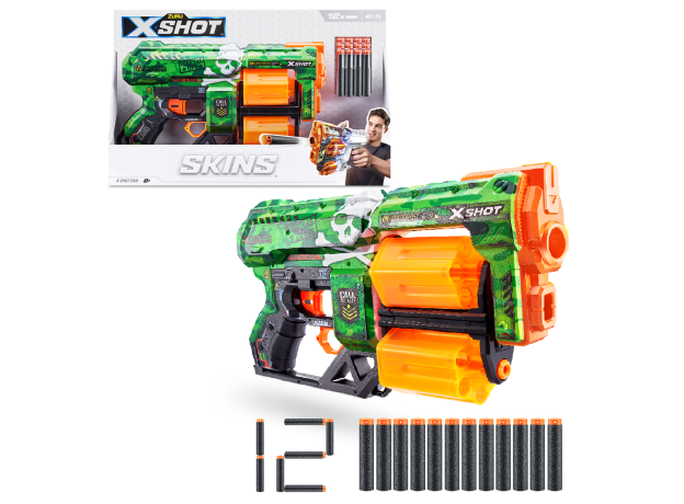 تفنگ ایکس شات X-Shot سری Skins مدل Dread Camo, تنوع: 36517-Dread Camo, image 