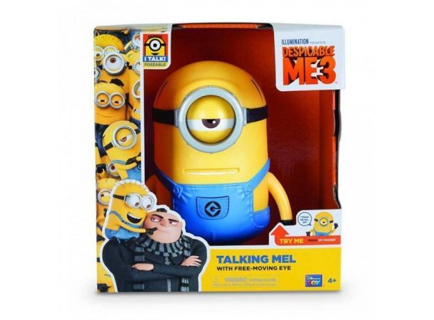 عروسک 20 سانتی مینیون مل با چشمان متحرک (MINION), image 