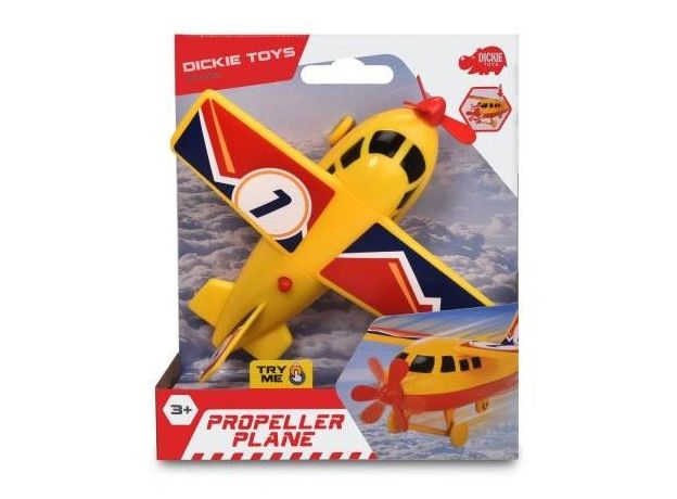 هواپیما زرد کوچولو Dickie Toys, تنوع: 203341023-Propeller Plane Yellow, image 