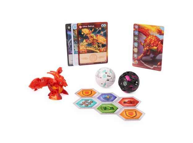 پک 3 تایی Starter باکوگان Bakugan سری Evolutions مدل Sairus Ultra, image 2