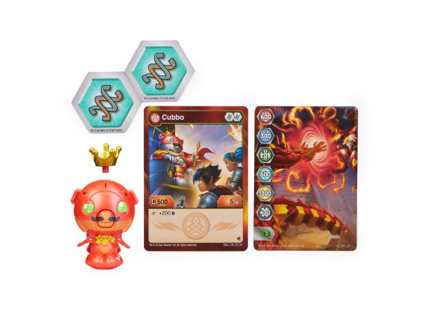 پک تکی باکوگان Bakugan سری Cubbo مدل پادشاه قرمز, تنوع: 6063384-Cubbo Red, image 2