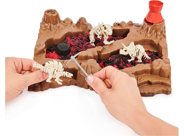 شن بازی کینتیک سند Kinetic Sand مدل حفاری دایناسور, image 6