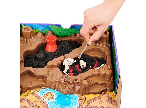 شن بازی کینتیک سند Kinetic Sand مدل حفاری دایناسور, image 5