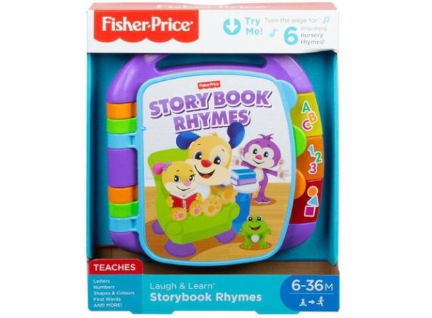 کتاب داستان آموزشی موزیکال Fisher price, image 