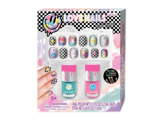 لوازم طراحی ناخن بلک لایت مدل Love Nails, image 3