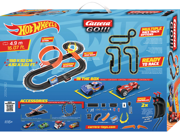 پیست مسابقه ای 4.9 متری Hot Wheels Carrera Go!!!, image 5