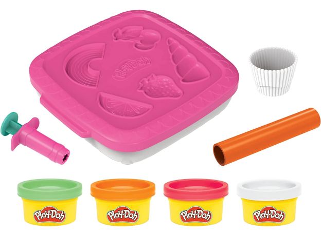 ست خمیربازی کاپ کیک Play Doh, تنوع: F6914-Cupcakes, image 2