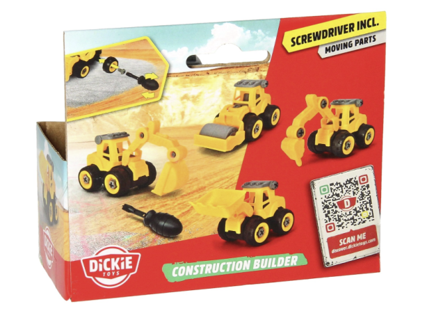 ماشین عمرانی  Dickie Toys مدل لودر, تنوع: 203341032-Construction Builder 3, image 2