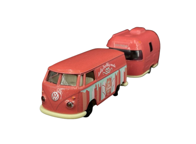 پک تکی ماشين های تريلر دخترانه Majorette مدل Volkswagen T1, تنوع: 212053184-Trailer Volkswagen T1, image 4