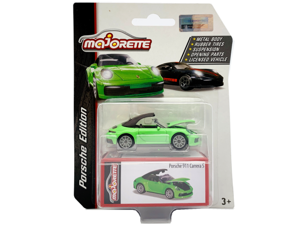 پک تکی ماشين پورشه سبز911 Carrera S Majorette, تنوع: 212053153-Porsche Carrera Green, image 