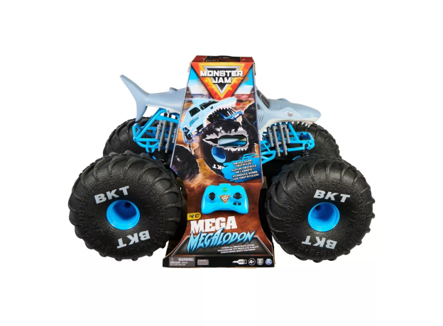 ماشین کنترلی Monster Jam مدل Mega Megalodon با مقیاس 1:6, تنوع: 6064929-Mega Megalodon, image 