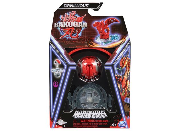 پک تکی باکوگان Bakugan سری Special Attack مدل Nillious, تنوع: 6066715-Nillious, image 